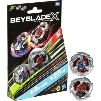 Набор игрушечный Hasbro Beyblade X Dual Pack Set из двух волчков (F9586_G0197) - Pampik