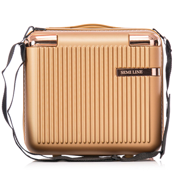 Бьюті-кейс Semi Line 16L Gold (T5663-2) - Pampik - 3
