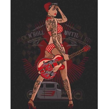 Набор для росписи ArtCraft Рок-н-рол навсегда 40x50 см (10316-AC) - Pampik