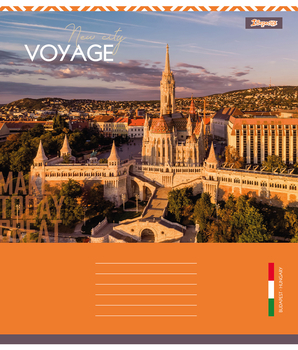 Набір зошитів 1 Вересня New city voyage А5, в лінію, 96 аркушів, 5 шт. (767422) - Pampik - 2