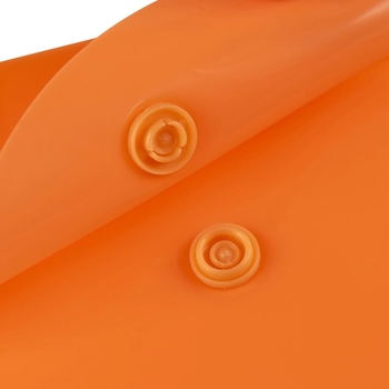 Папка-конверт Yes Fusion B6 на кнопке оранжевая (492276) - Pampik - 3