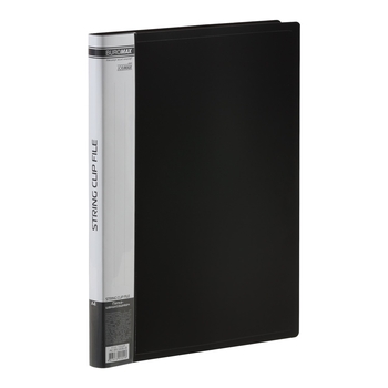 Папка пластиковая со скоросшивателем Buromax Jombax А4 черная (BM.3406-01) - Pampik
