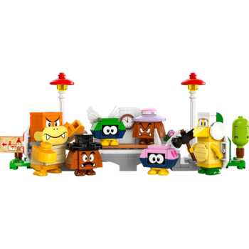 Конструктор LEGO Super Mario Швидкий потяг Боузера, 1392 деталі (71437) - Pampik - 2