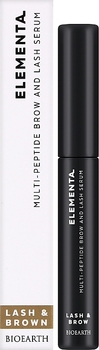 Сыворотка для бровей и ресниц Bioearth Elementa Multi-Peptide Brow And Lash Serum 5 мл - Pampik - 2