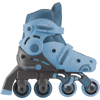 Роликові ковзани Globber Learning Skates 2 в 1, р.26-29, сіро-синій (780-200) - Pampik - 10