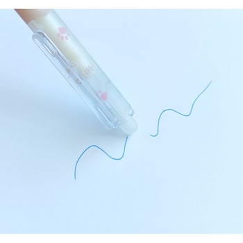 Набор гелевых ручек автоматических Malevaro чернил синего цвета дизайн 10 пиши-стирай 12 шт. (33112/12) - Pampik - 3