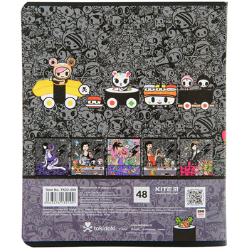 Набор тетрадей Kite Tokidoki А5 в клетку 48 листов 10 шт. (TK22-259) - Pampik - 10