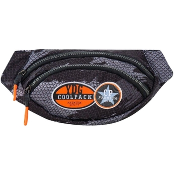 Поясная сумка CoolPack Albany Black 23х14х7 см 2 отделения (F075877) - Pampik