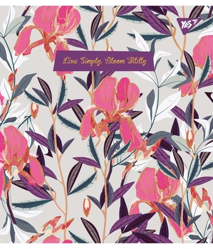 Набор тетрадей Yes Wild bloom А5, в клетку, 18 листов, 10 шт. (765198) - Pampik - 4