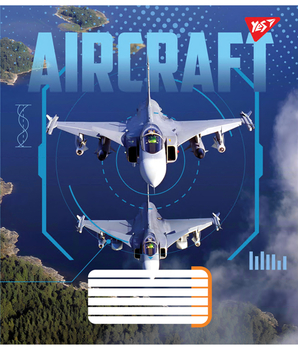 Набор тетрадей Yes Aircraft А5, в линейку, 60 листов, 10 шт. (767152) - Pampik - 6