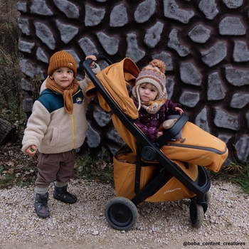 Прогулянкова коляска Greentom Classic Sunflower-Black (8719323779952) - Pampik - 6