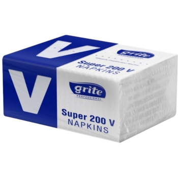 Серветки для диспенсерів Grite Super 200V Nap двошарові, 1 шт. - Pampik