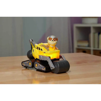 Рятувальний автомобіль - трансформер Paw Patrol Щенячий патруль. Мегакіно. з водієм Роккі (SM17776/6474) - Pampik - 6