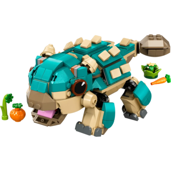 Конструктор LEGO Jurassic World Малюк Бампі Анкілозавр, 358 деталей (76962) - Pampik - 2