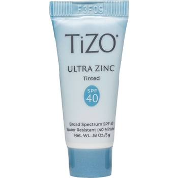 Крем солнцезащитный для лица и тела с оттенком TiZO Ultra Zinc Body & Face Tinted SPF 40, 5 г - Pampik