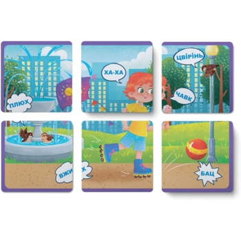 Розумні картки Кристал Бук Вивчаємо звуки 30 шт. (F00031457) - Pampik - 6