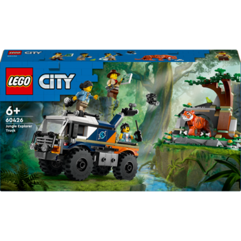 Конструктор LEGO City Позашляховик для дослідження джунглів, 314 деталей (60426) - Pampik