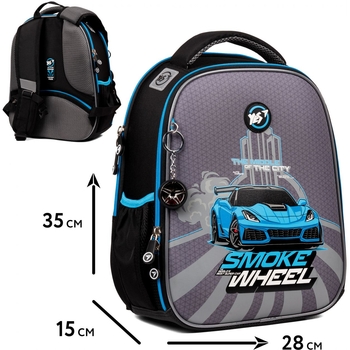 Рюкзак каркасный Yes H-100 Smoke Wheel (559557) - Pampik - 21