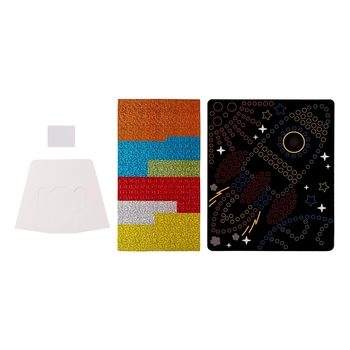 Набор для творчества 1 Вересня Ракета Аппликация с 3D голографическими стикерами (954570) - Pampik - 2