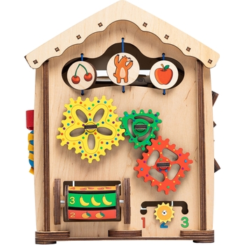 Бізібудинок GoodPlay Всезнайка з LED підсвічуванням 24х24х30 см (691407) - Pampik - 7