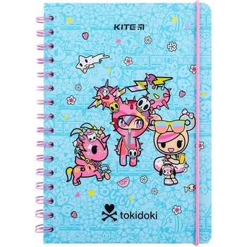 Блокнот Kite tokidoki A5 в клетку 80 листов (TK24-190) - Pampik