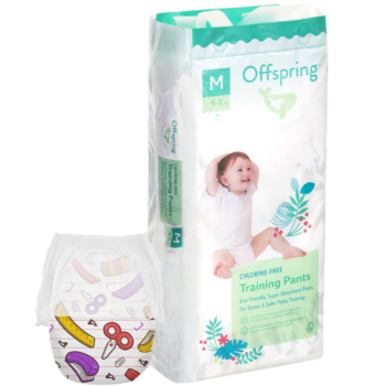 Підгузки-трусики Offspring Crafty розмір M (6-11 кг) 42 шт. (DP-OI-FAP-M42P-CRA) - Pampik