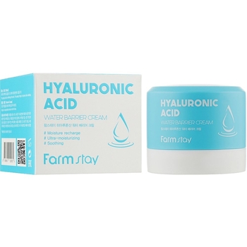 Крем для обличчя FarmStay Hyaluronic Acid Water Barrier Cream заспокійливий з гіалуроновою кислотою 80 мл - Pampik