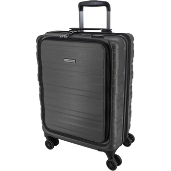 Чемодан Swissbrand Freya S Charcoal (SWB_LHFRE174S) - Pampik