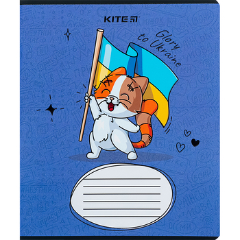 Набор тетрадей Kite Be Ukraine А5, в линейку, 12 листов, 25 шт. (K24-234-2) - Pampik - 7