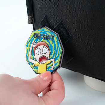 Бейдж на липучці Kite Rick and Morty RM24-3011-2 - Pampik - 6