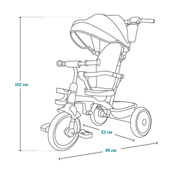 Велосипед Lionelo Berry Pink Rose, розовый - Pampik - 13