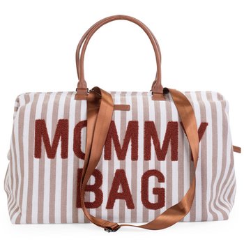 Сумка Childhome Mommy bag stripes nude/terracotta (CWMBBSTNR) - Pampik - 3
