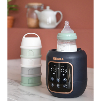 Подогреватель-стерилизатор детских бутылочек Beaba Multi Milk синий (911714) - Pampik - 6