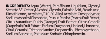 Молочко для тіла Dicora Urban Fit з вітаміном С Цитрус та персик 400 мл - Pampik - 3