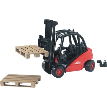 Іграшкова машинка Bruder Навантажувача Linde 1:16 (02511) - Pampik