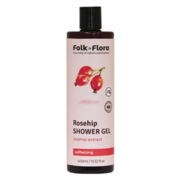 Гель для душу Folk&Flora Шипшина, 400 мл - Pampik