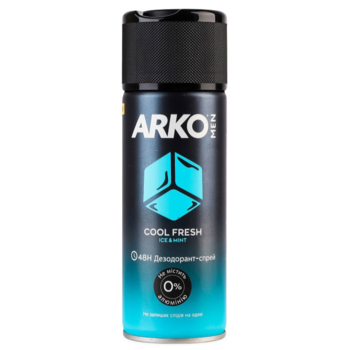 Дезодорант-спрей Arko Men Сool Fresh Ice&Mint, 150 мл - Pampik