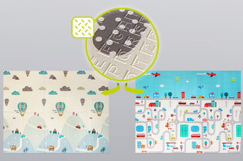 Розвиваючий килимок Lionelo Salma Multicolor (LOE-SALMA MULTICOLOR) - Pampik - 9