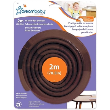 Лента защитная DreamBaby на острые углы мебели 2 м коричневая (G815) - Pampik - 2