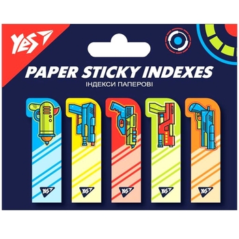 Индексы бумажные Yes Blaster 50x15 мм 100 шт. (170308) - Pampik
