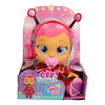 Лялька Cry Babies Stars Etoiles з сяючими очами Леді 30 см (911383) - Pampik - 5