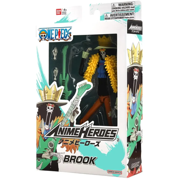 Фігурка Bandai Anime Heroes One Piece Брук 16.5 см (123708) - Pampik - 7