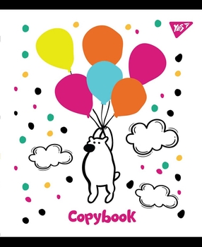 Набір зошитів Yes Sketch animals А5, в клітинку, 18 аркушів, 10 шт. (765193) - Pampik - 2