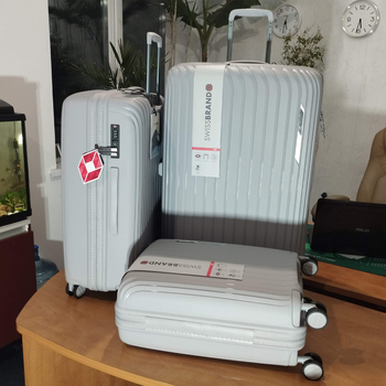 Чемодан Swissbrand Narberth L Grey (SWB_LHNAR801L) - Pampik - 4