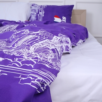 Пододеяльник MirSon 17-4743 Paris бязь 110х140 см (2200008929855) - Pampik - 3