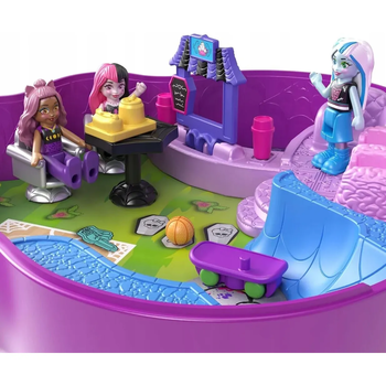 Игровой набор Polly Pocket Карманный мир Monster High (HVV58) - Pampik - 3