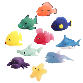 Стретч-іграшка #sbabam Желейна Тропічні друзі в дісплеї 8 шт. (120/CN23-CDU) - Pampik - 2