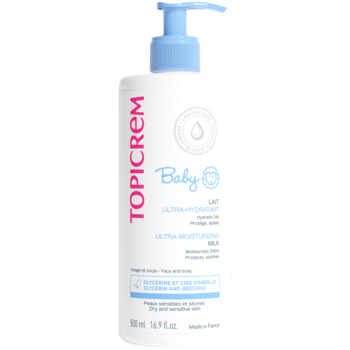 Молочко для тіла Topicrem Baby зволожувальне 500 мл - Pampik