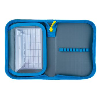 Пенал жесткий Kite Patron 20x14x3.7 см синий (PN23-621-1) - Pampik - 2