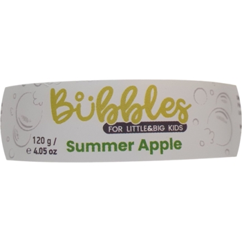 Бомбочка для ванни Bubbles Літнє яблуко, 120 г - Pampik